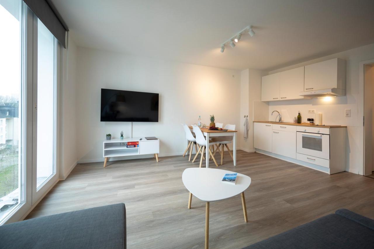 Apartment direkt am Hafen - mit UHD TV und Netflix Dortmund Exterior foto