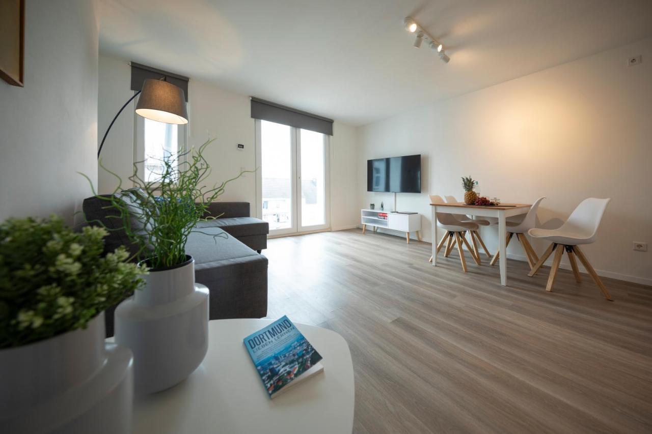 Apartment direkt am Hafen - mit UHD TV und Netflix Dortmund Exterior foto
